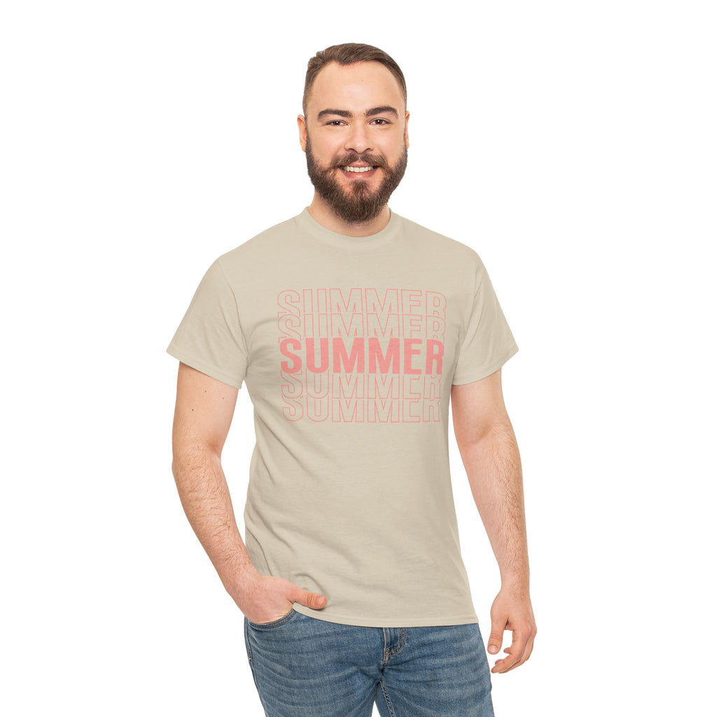 Pink "SUMMER" Graphic Tee — Summer Repeat