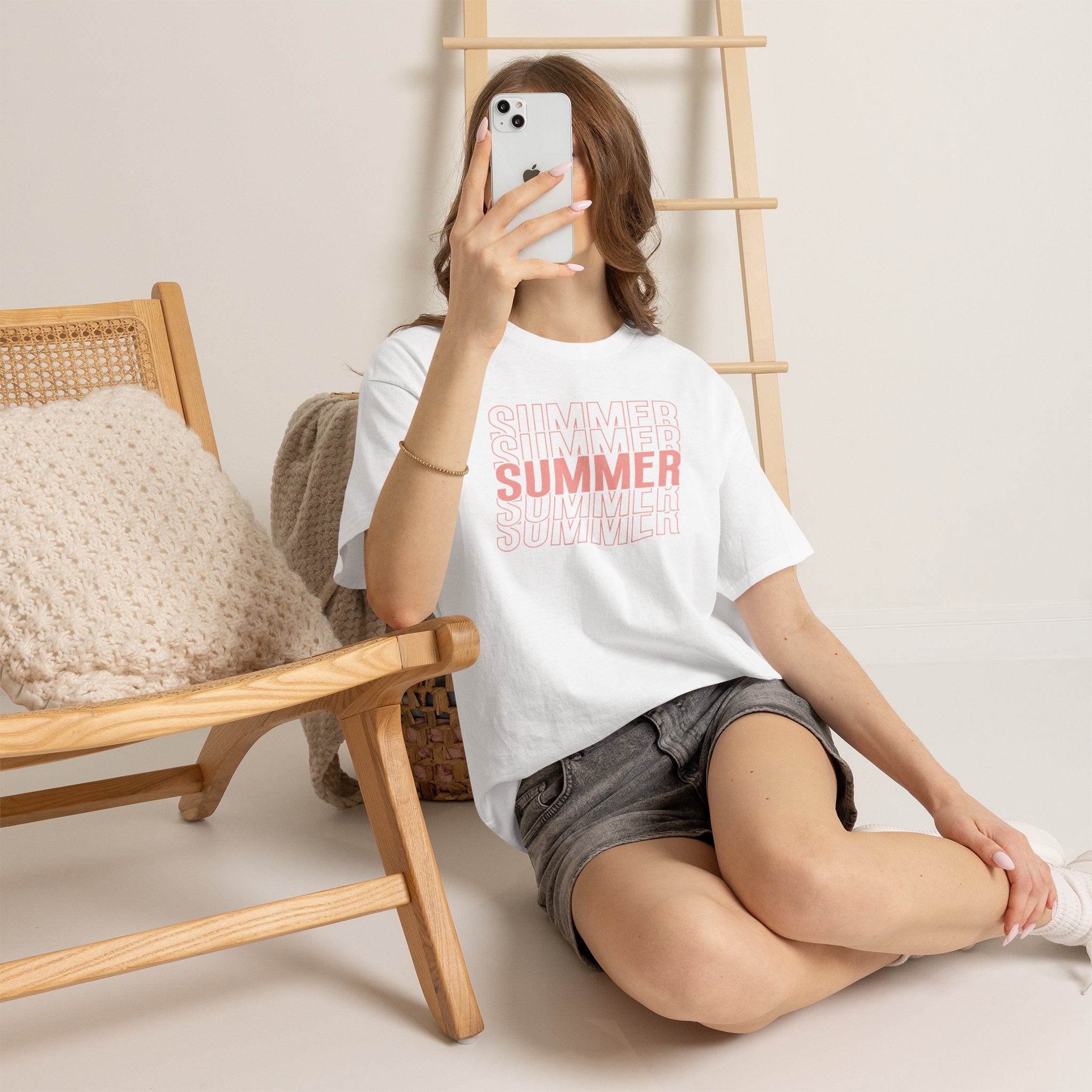 Pink "SUMMER" Graphic Tee — Summer Repeat
