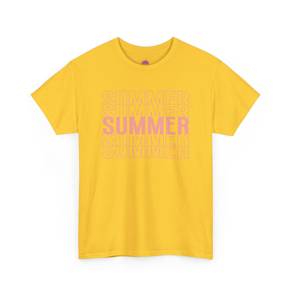 Pink "SUMMER" Graphic Tee — Summer Repeat