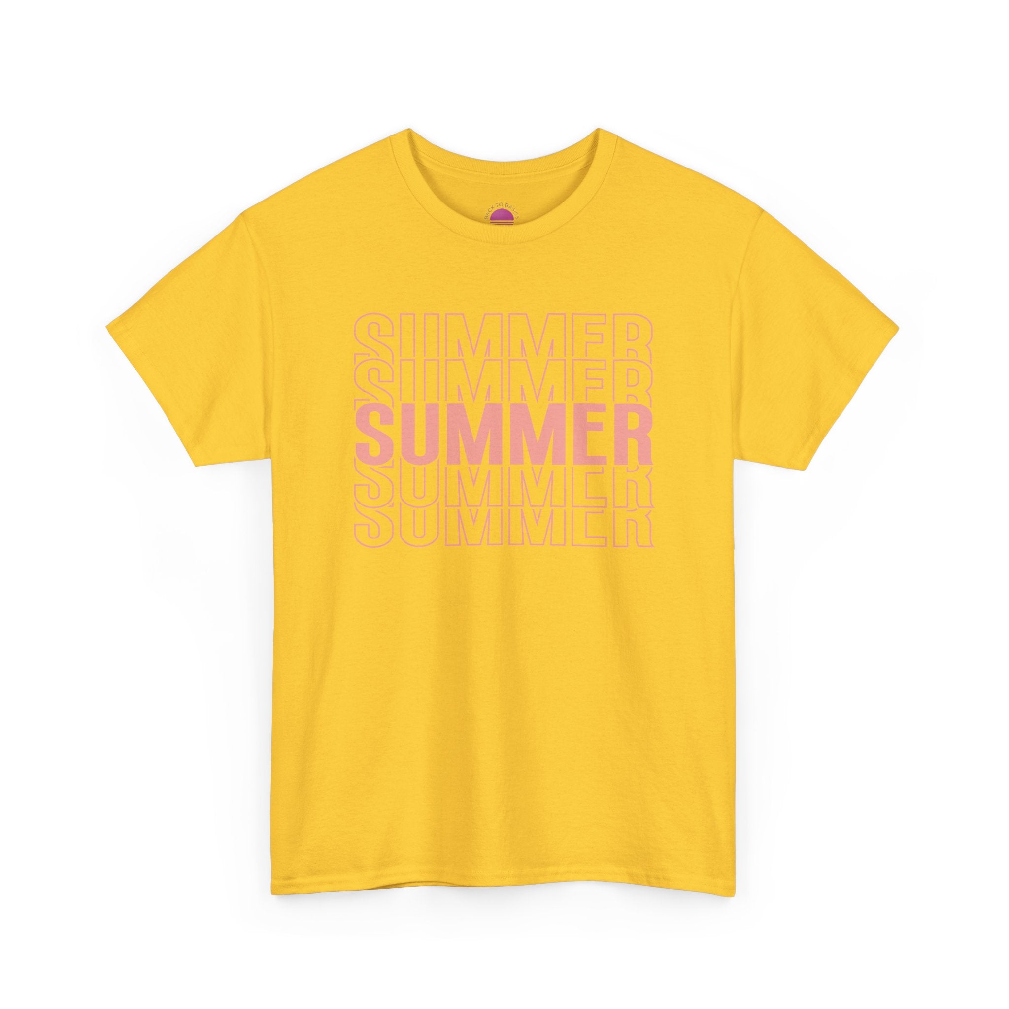 Pink "SUMMER" Graphic Tee — Summer Repeat