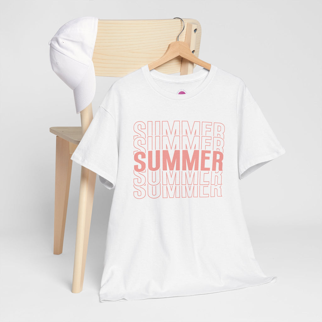 Pink "SUMMER" Graphic Tee — Summer Repeat