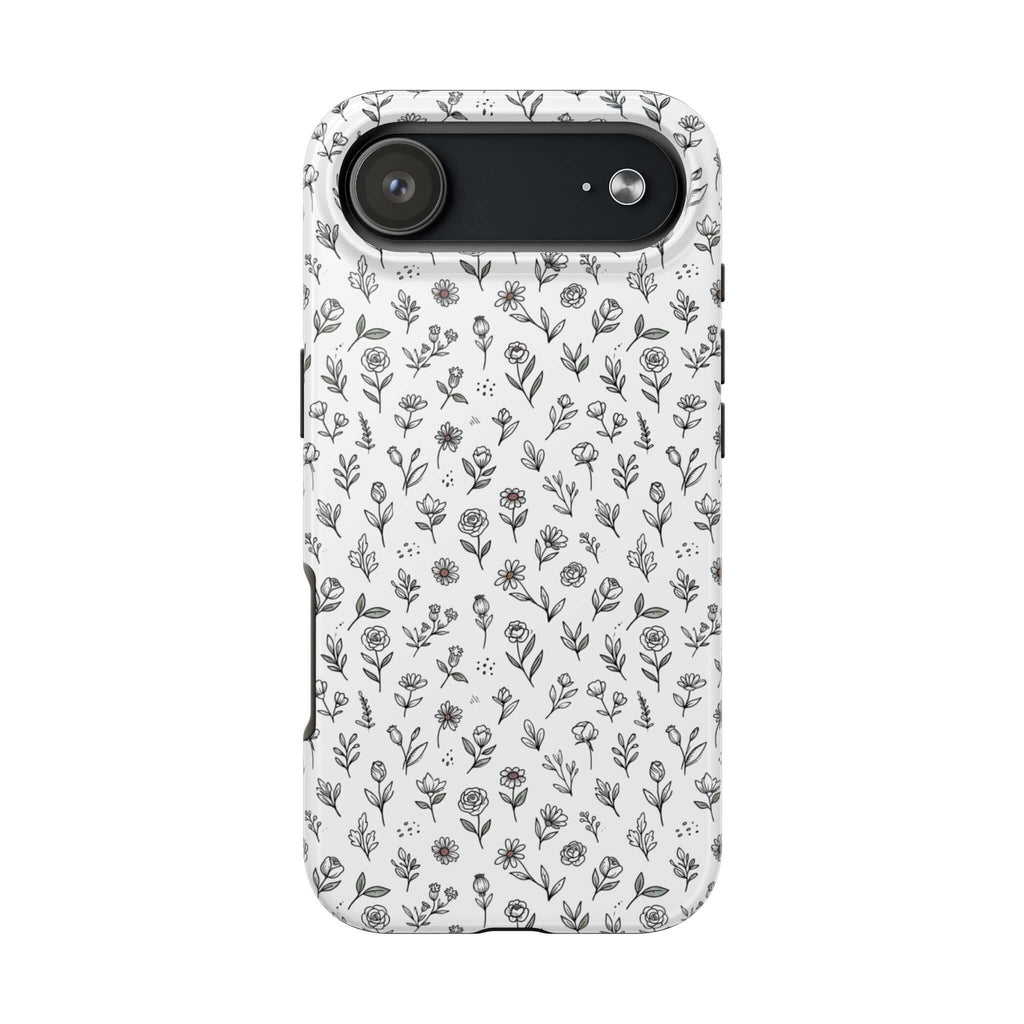 Floral Summer Vibe Phone Case — Tough Protective Floral All‑Over Print