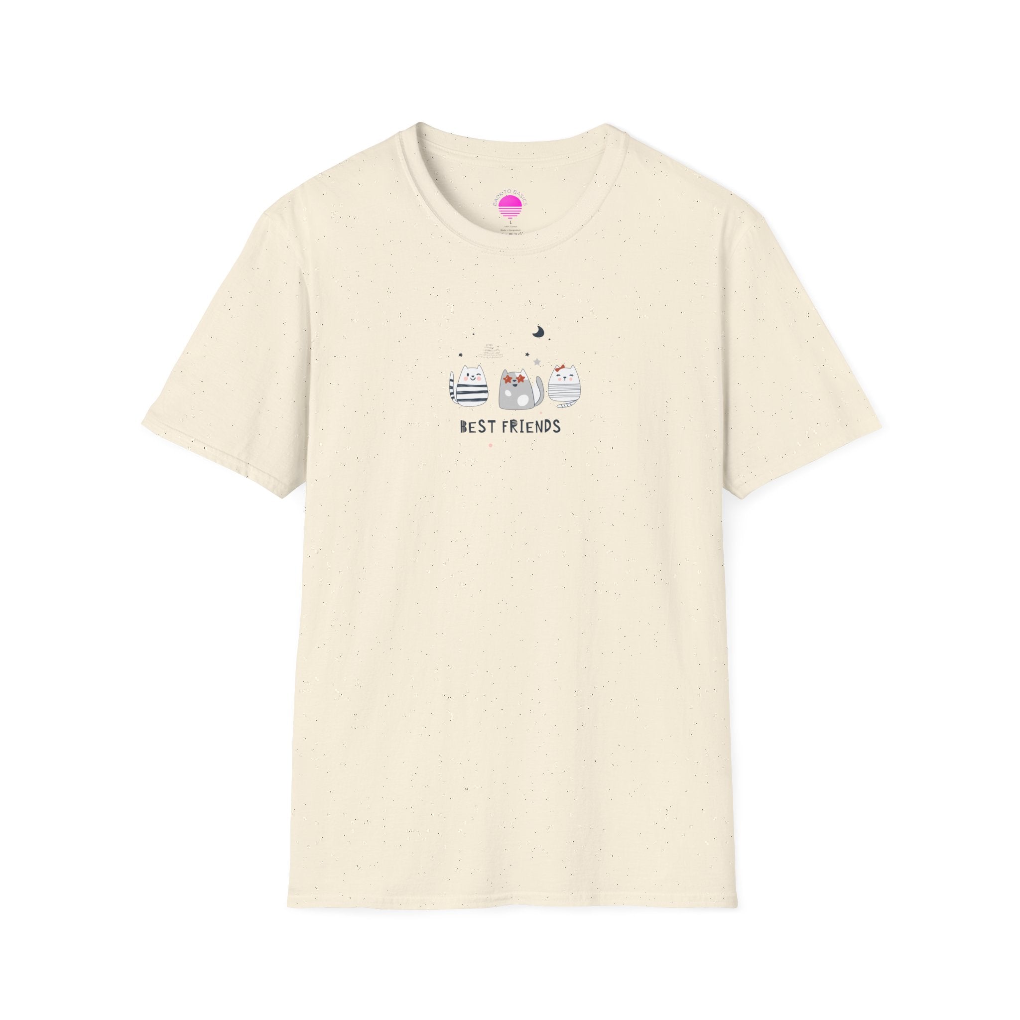 Cat Best Friends T-Shirt — Matching Cat Lover Tee
