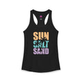 Sun, Salt, and Sand Women's Racerback Tank – Summer Beach Tank Top