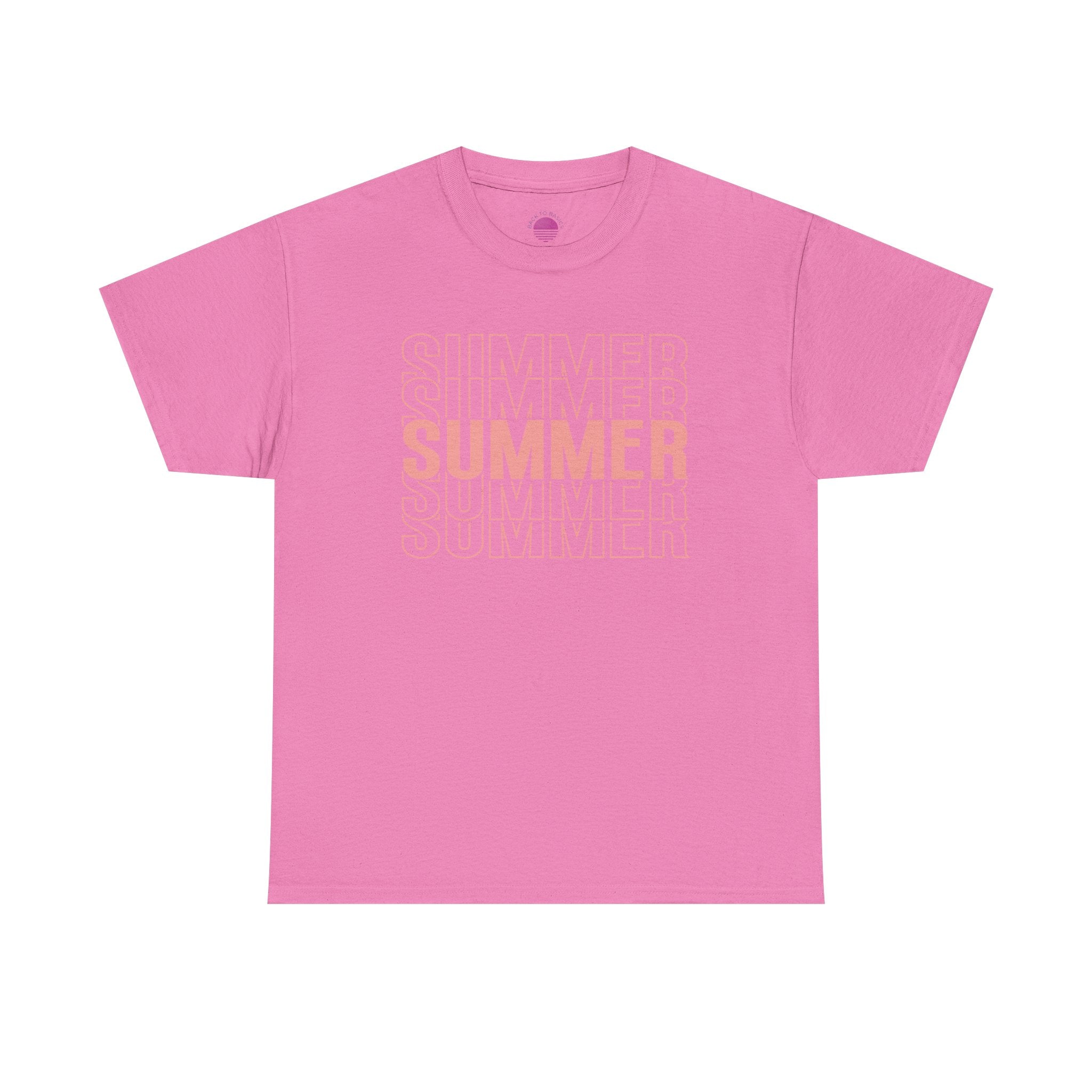 Pink "SUMMER" Graphic Tee — Summer Repeat