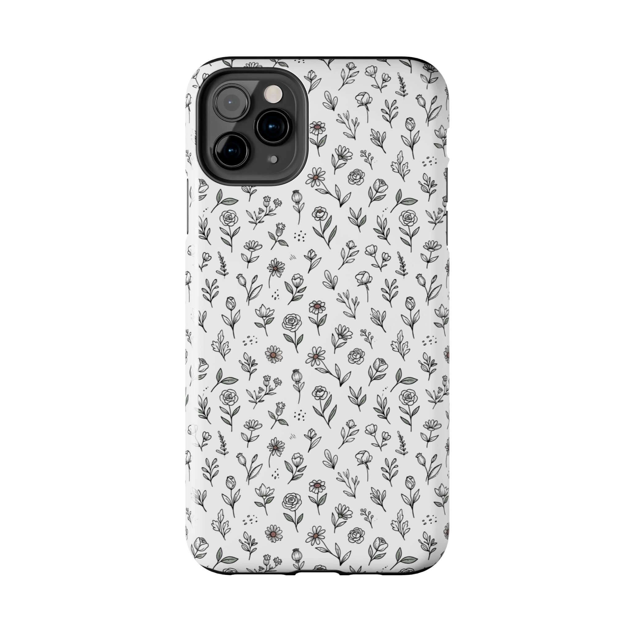 Floral Summer Vibe Phone Case — Tough Protective Floral All‑Over Print