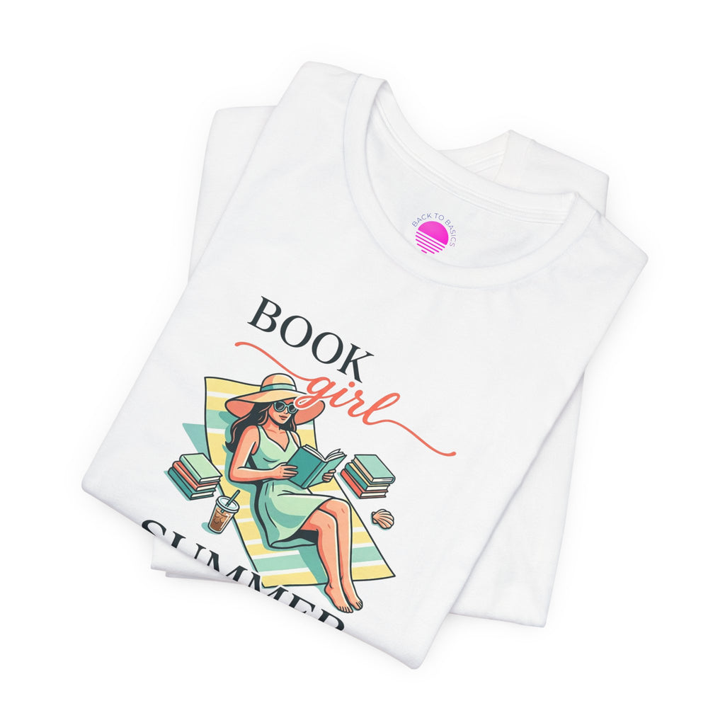Book Girl Summer Tee | BookTok, bookish reading beach reads