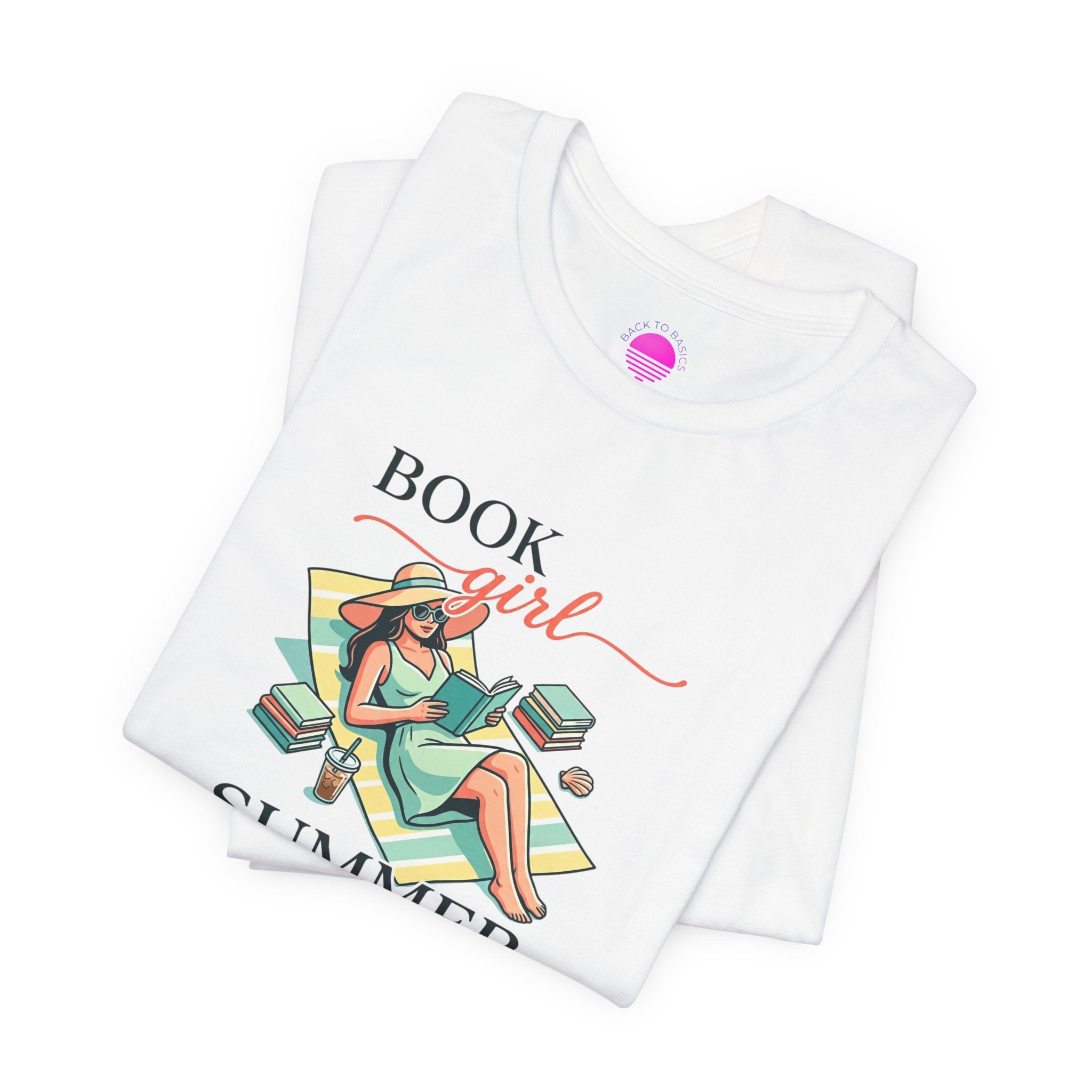 Book Girl Summer Tee | BookTok, bookish reading beach reads