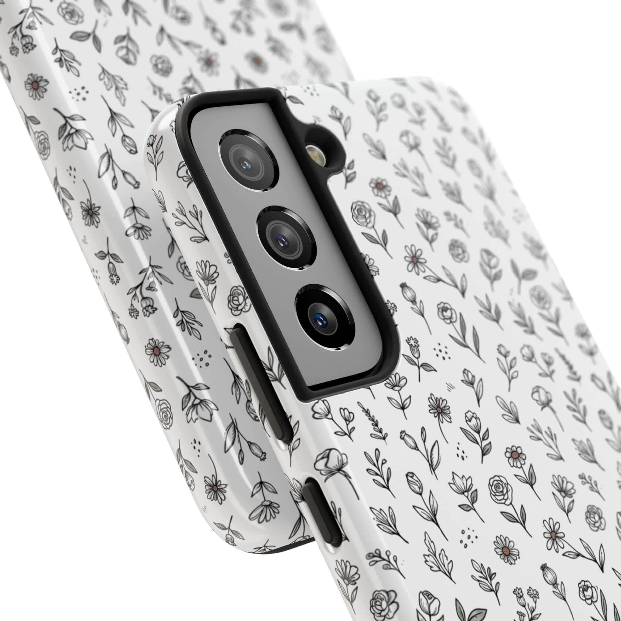 Floral Summer Vibe Phone Case — Tough Protective Floral All‑Over Print