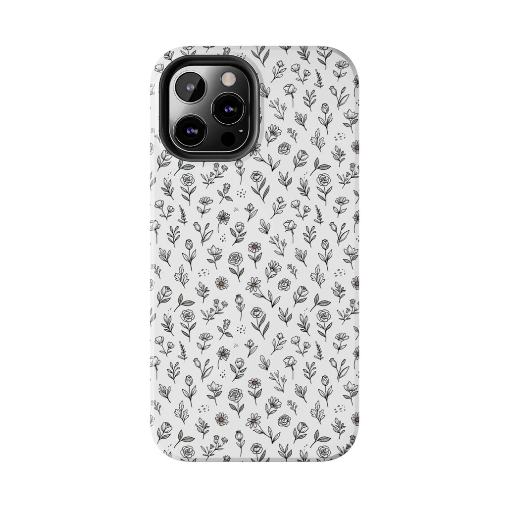 Floral Summer Vibe Phone Case — Tough Protective Floral All‑Over Print