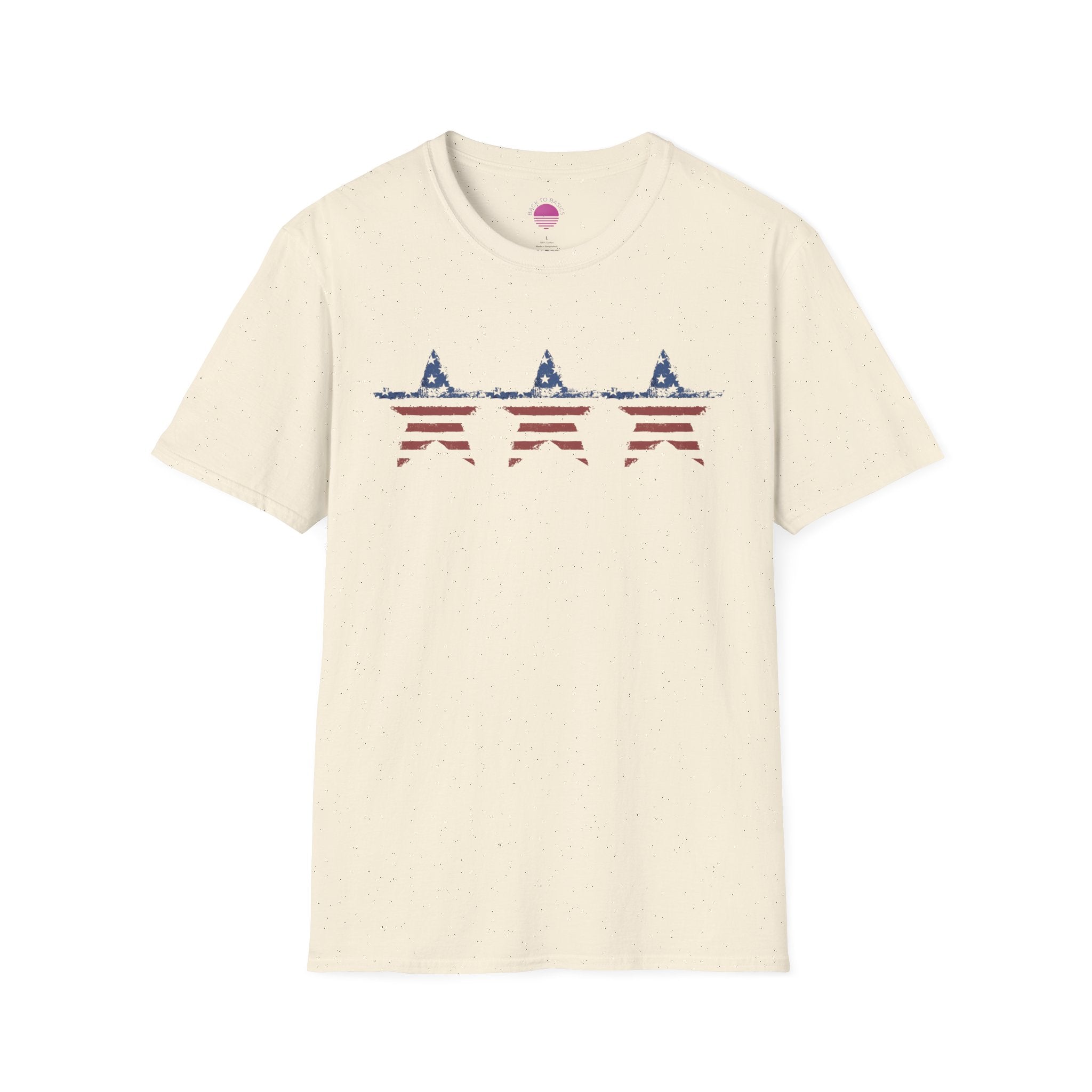 Patriotic Star Stripe T-Shirt — American Flag Stars & Stripes Tee