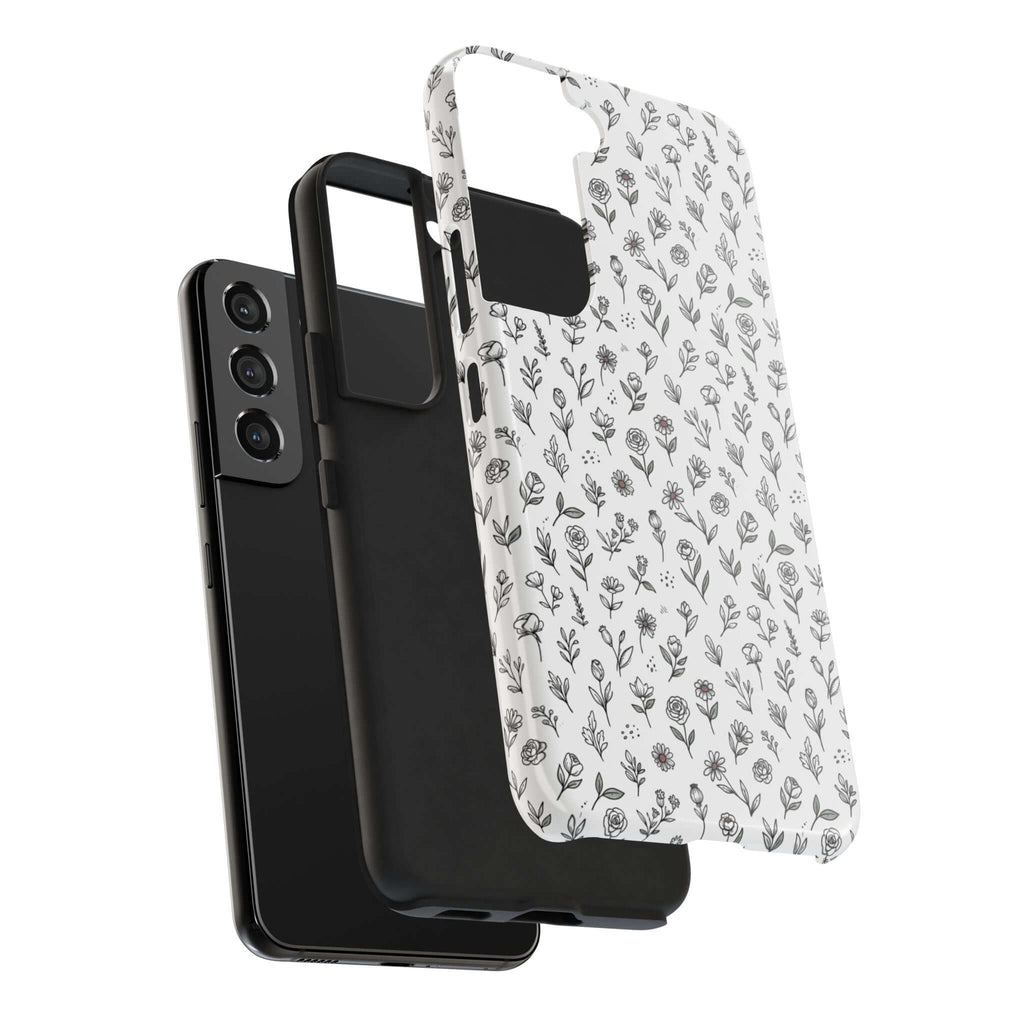 Floral Summer Vibe Phone Case — Tough Protective Floral All‑Over Print