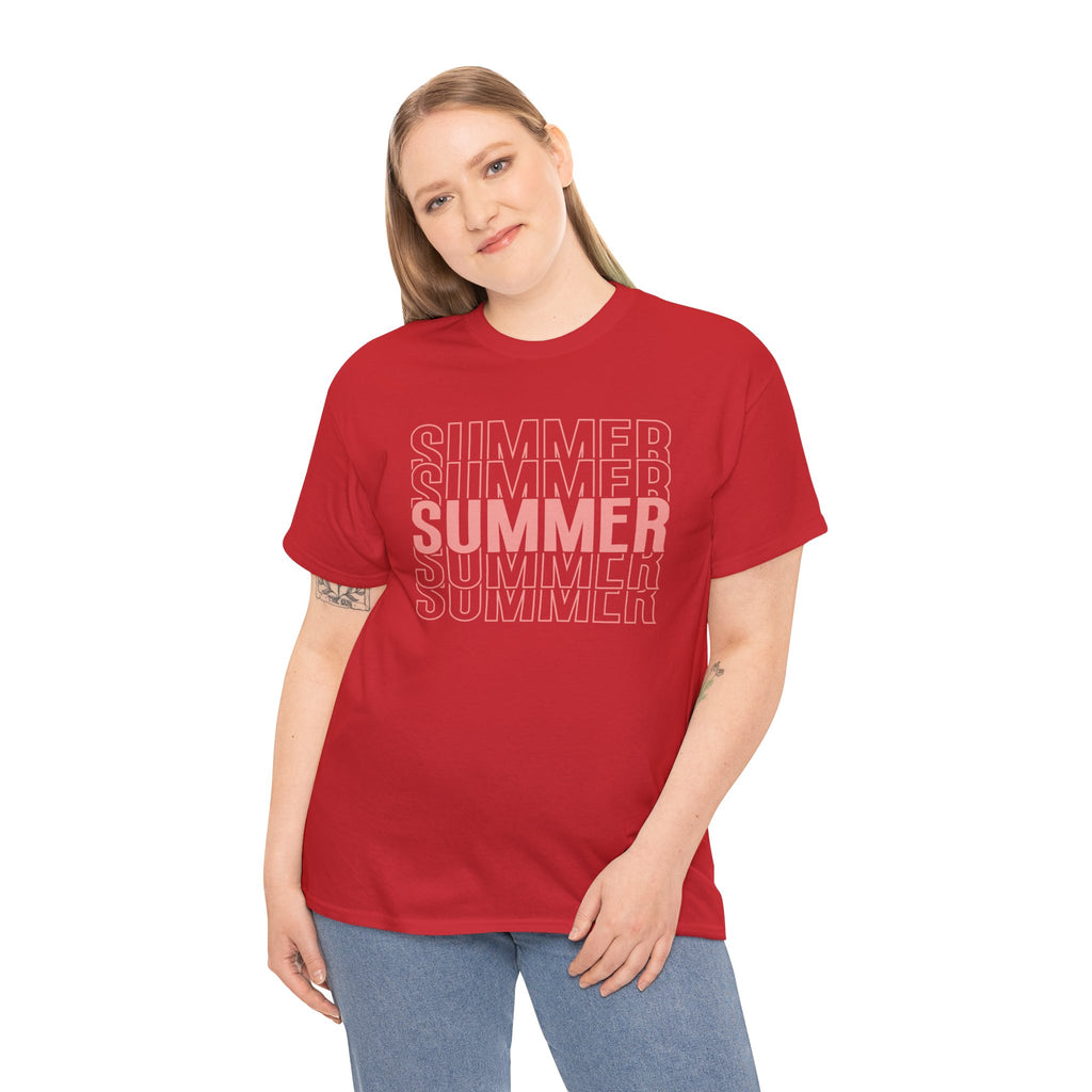 Pink "SUMMER" Graphic Tee — Summer Repeat