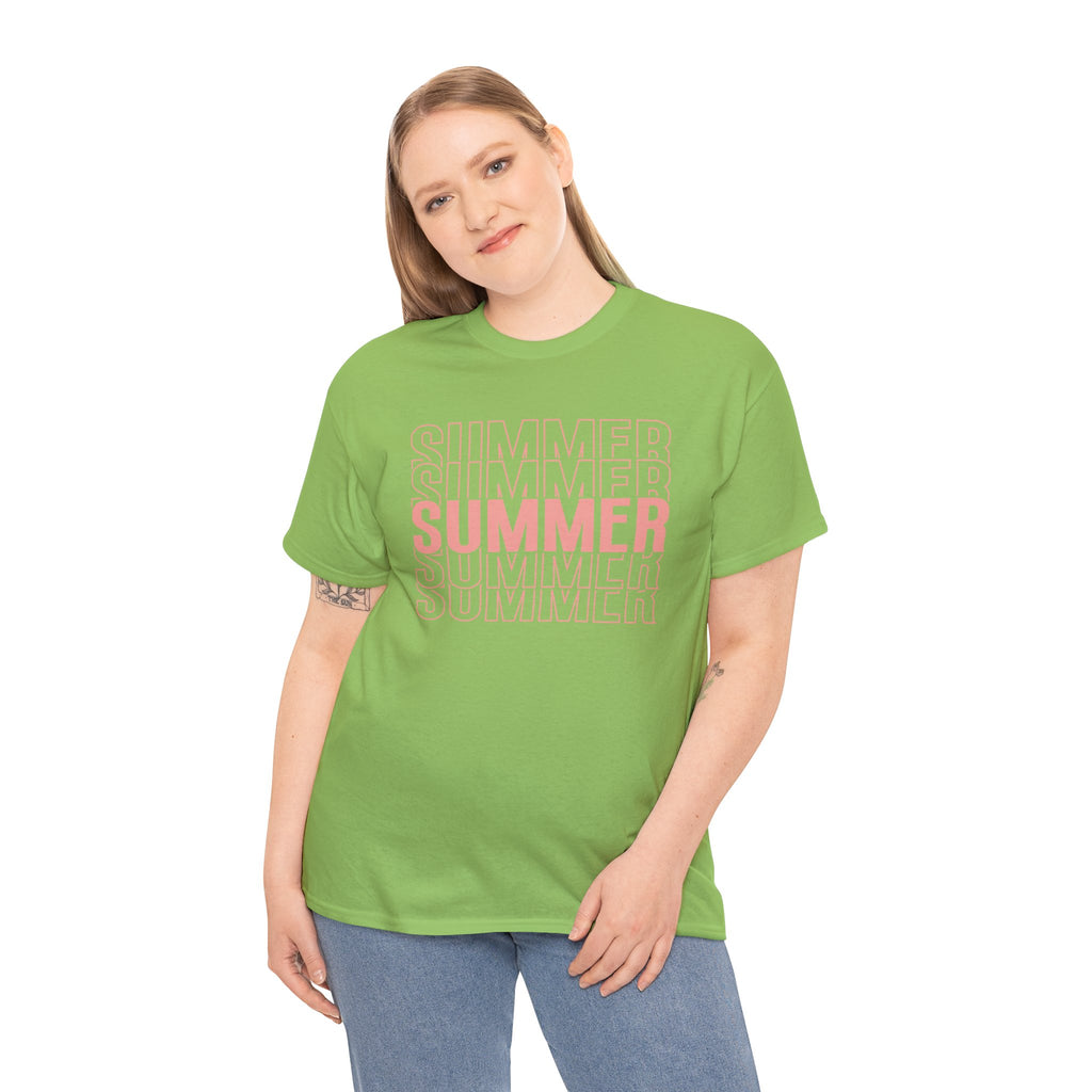 Pink "SUMMER" Graphic Tee — Summer Repeat