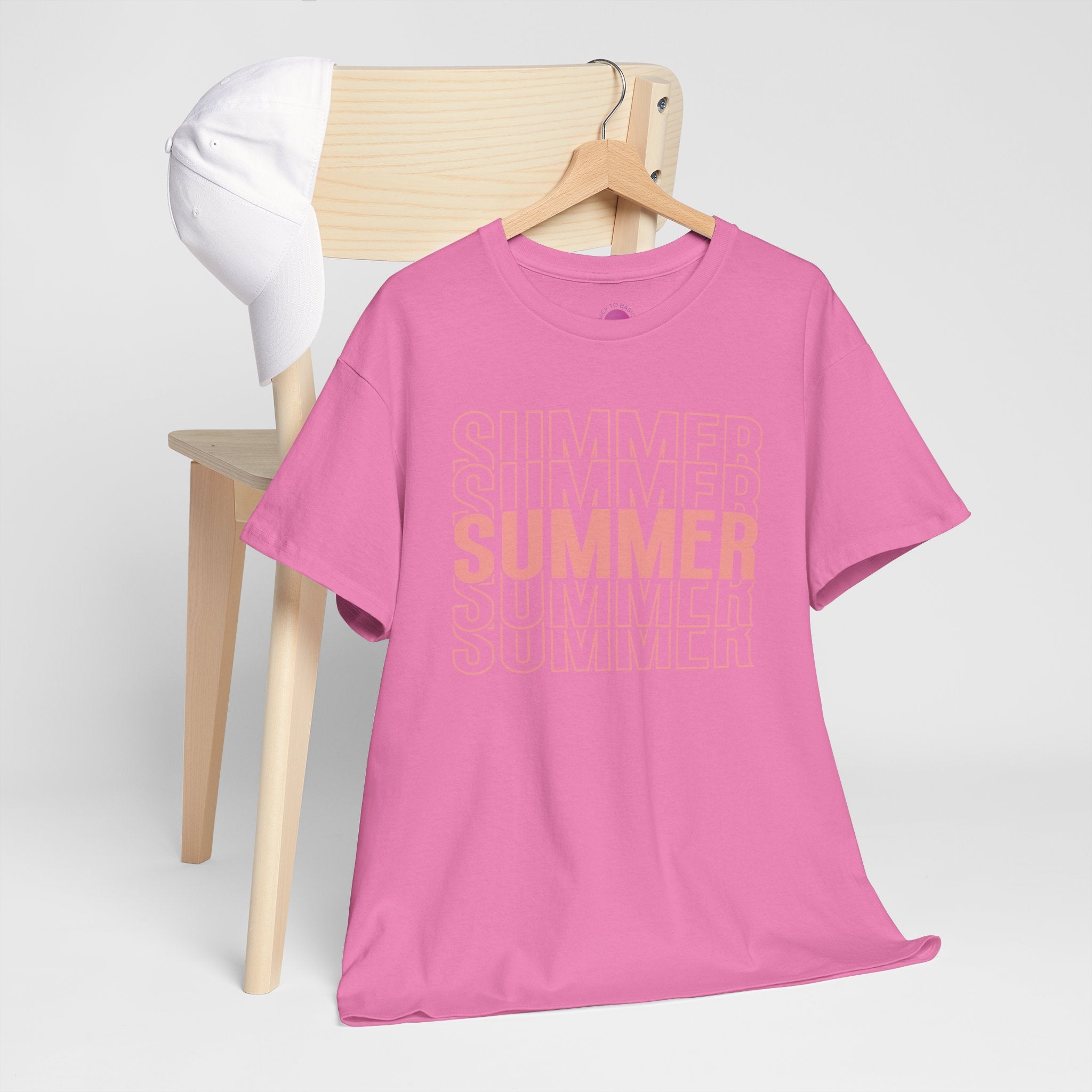 Pink "SUMMER" Graphic Tee — Summer Repeat