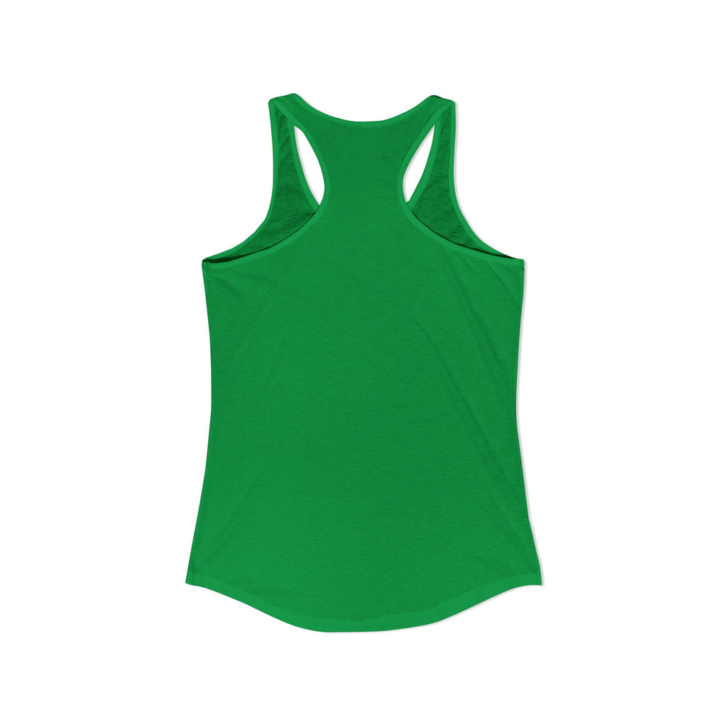 Heart Tic Tac Toe Women’s Racerback Tank — Cute Valentine’s Game Tee