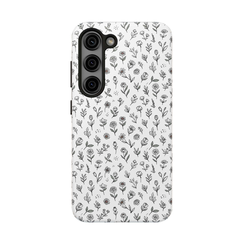 Floral Summer Vibe Phone Case — Tough Protective Floral All‑Over Print