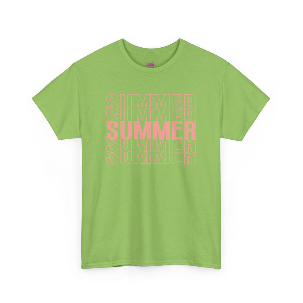 Pink "SUMMER" Graphic Tee — Summer Repeat