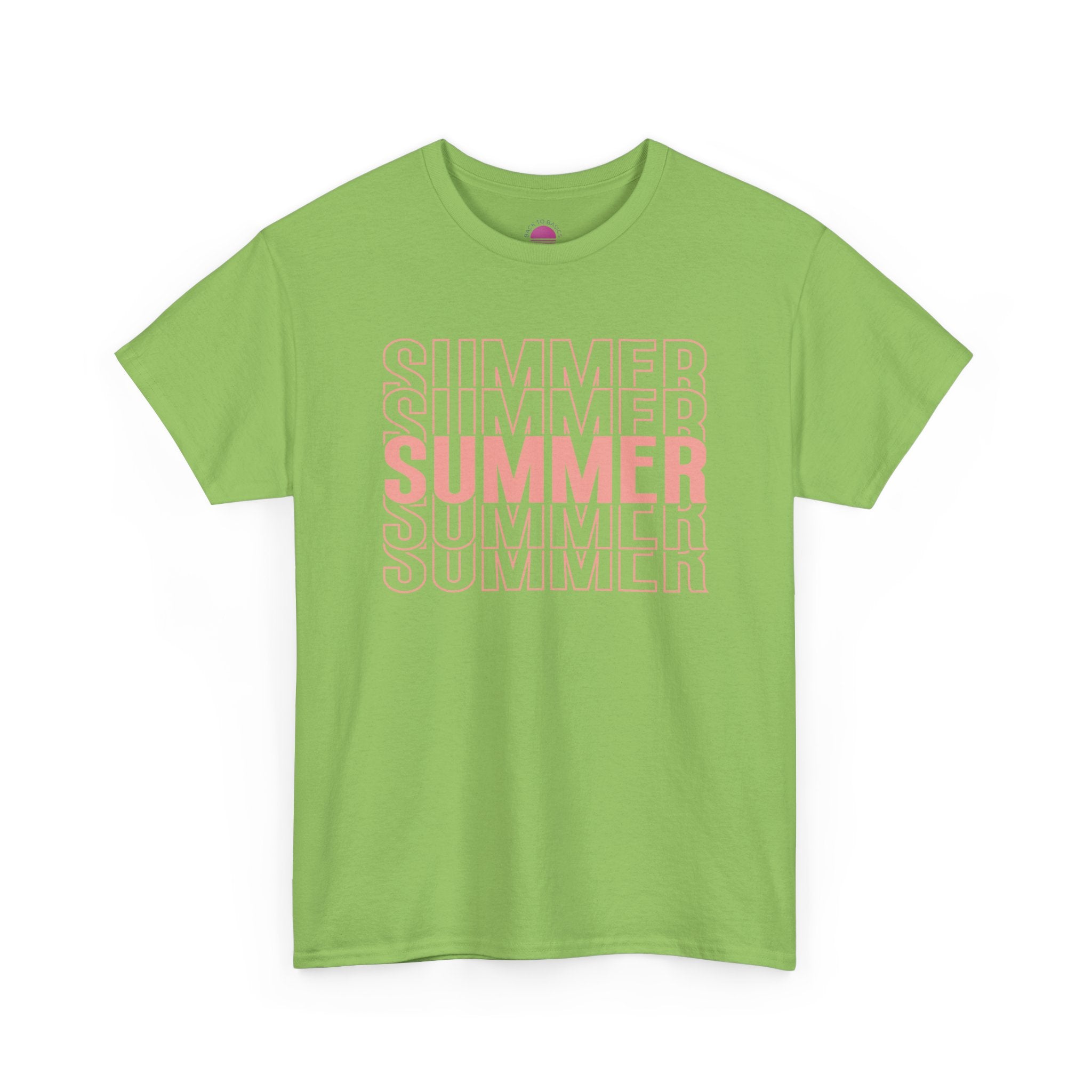 Pink "SUMMER" Graphic Tee — Summer Repeat