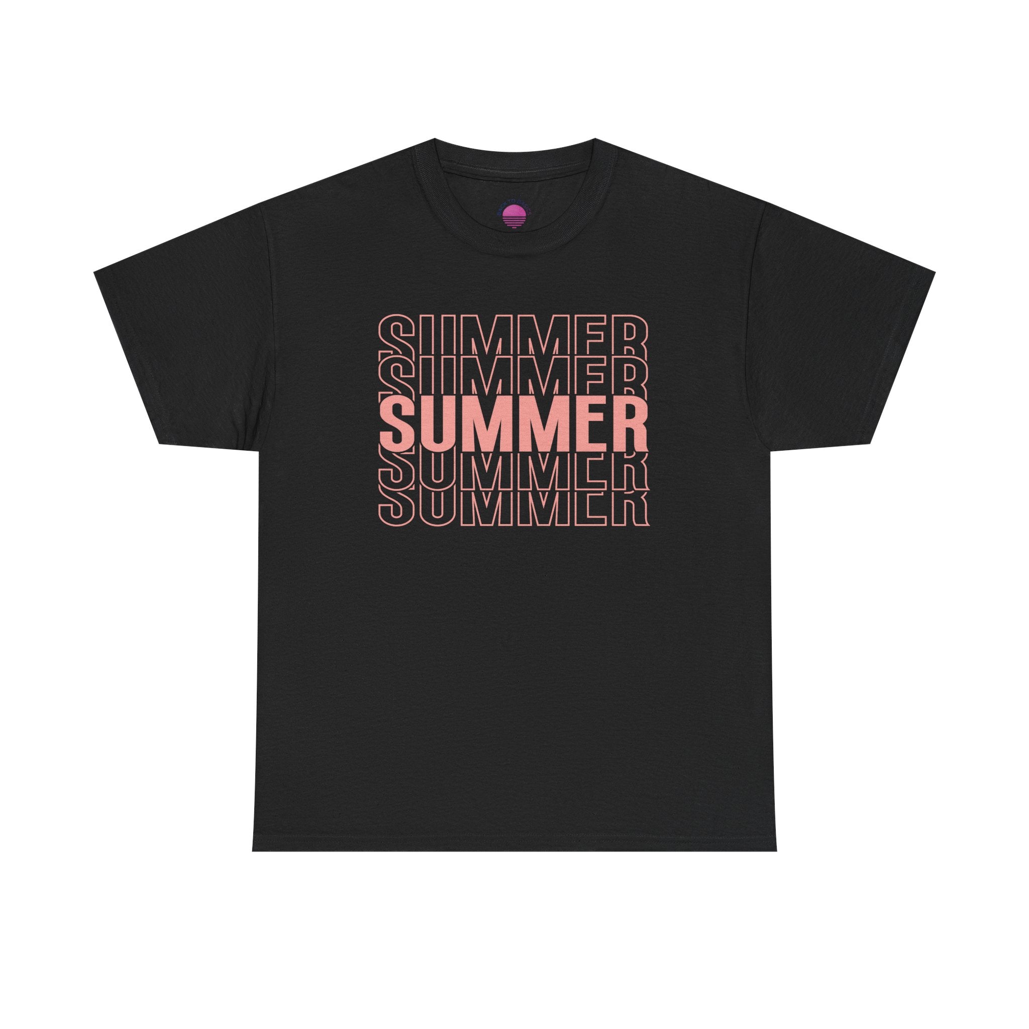 Pink "SUMMER" Graphic Tee — Summer Repeat