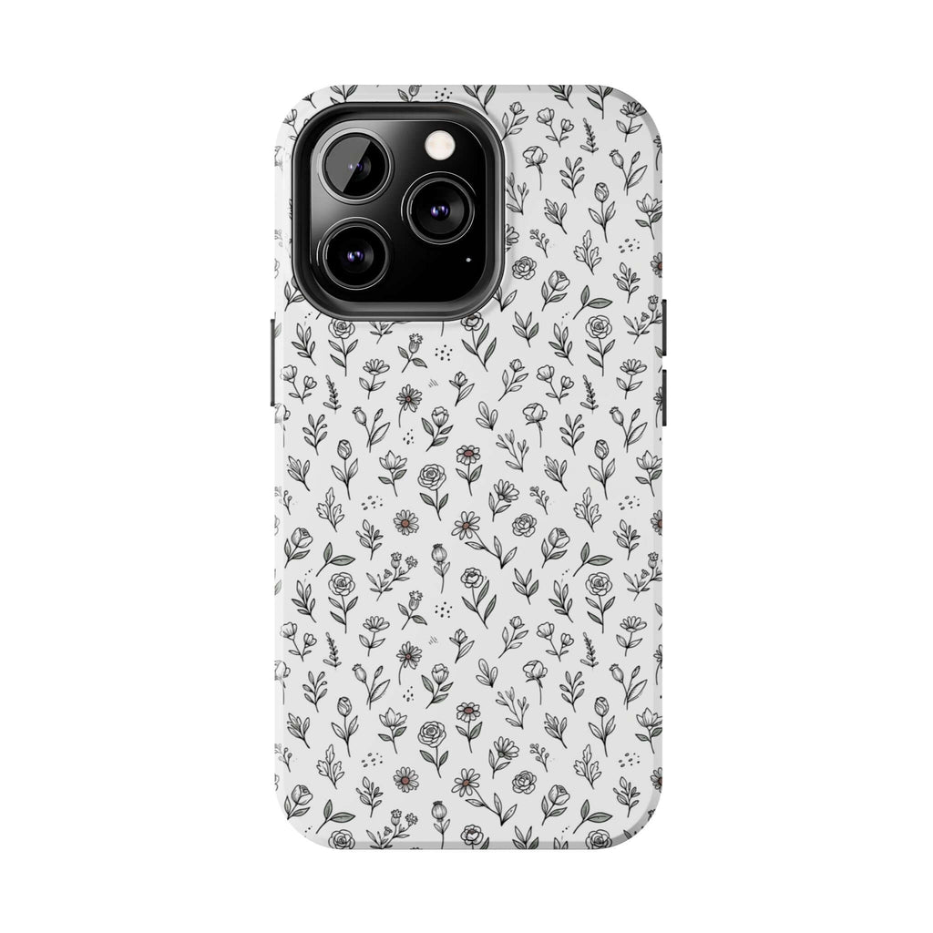 Floral Summer Vibe Phone Case — Tough Protective Floral All‑Over Print