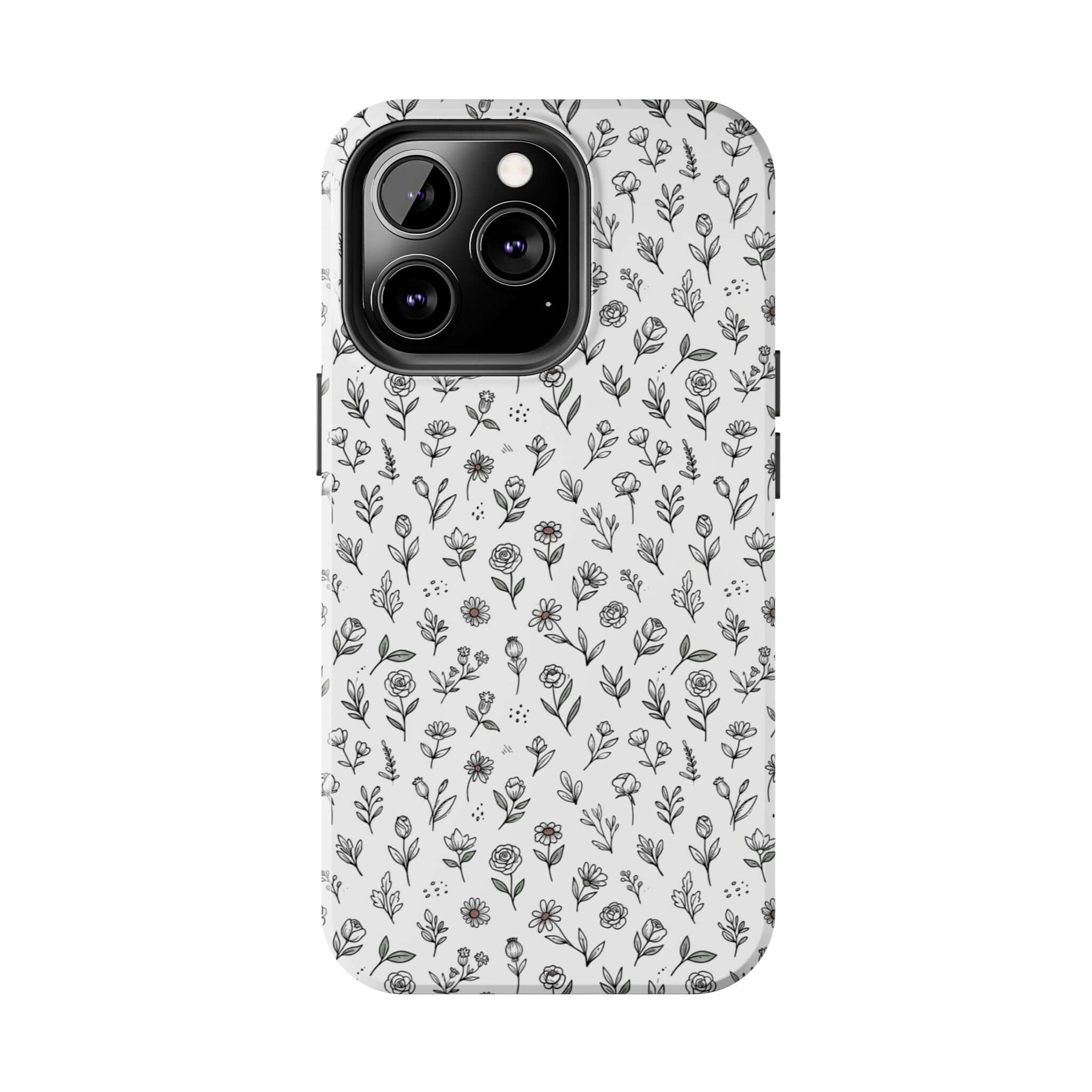 Floral Summer Vibe Phone Case — Tough Protective Floral All‑Over Print