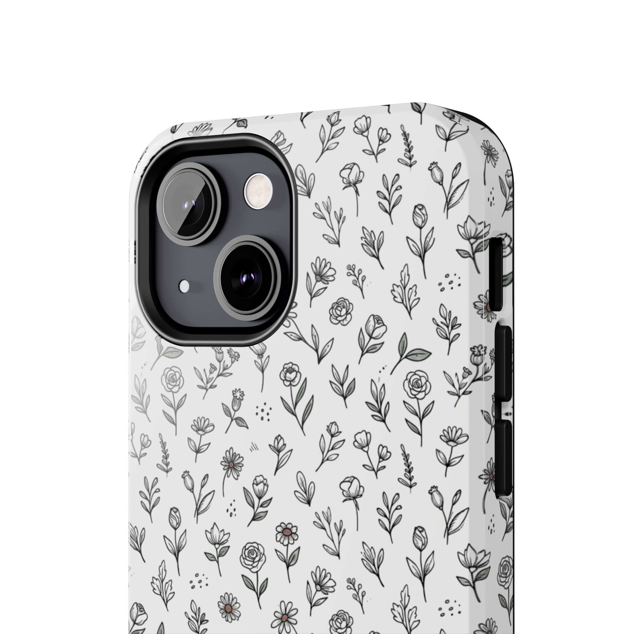 Floral Summer Vibe Phone Case — Tough Protective Floral All‑Over Print
