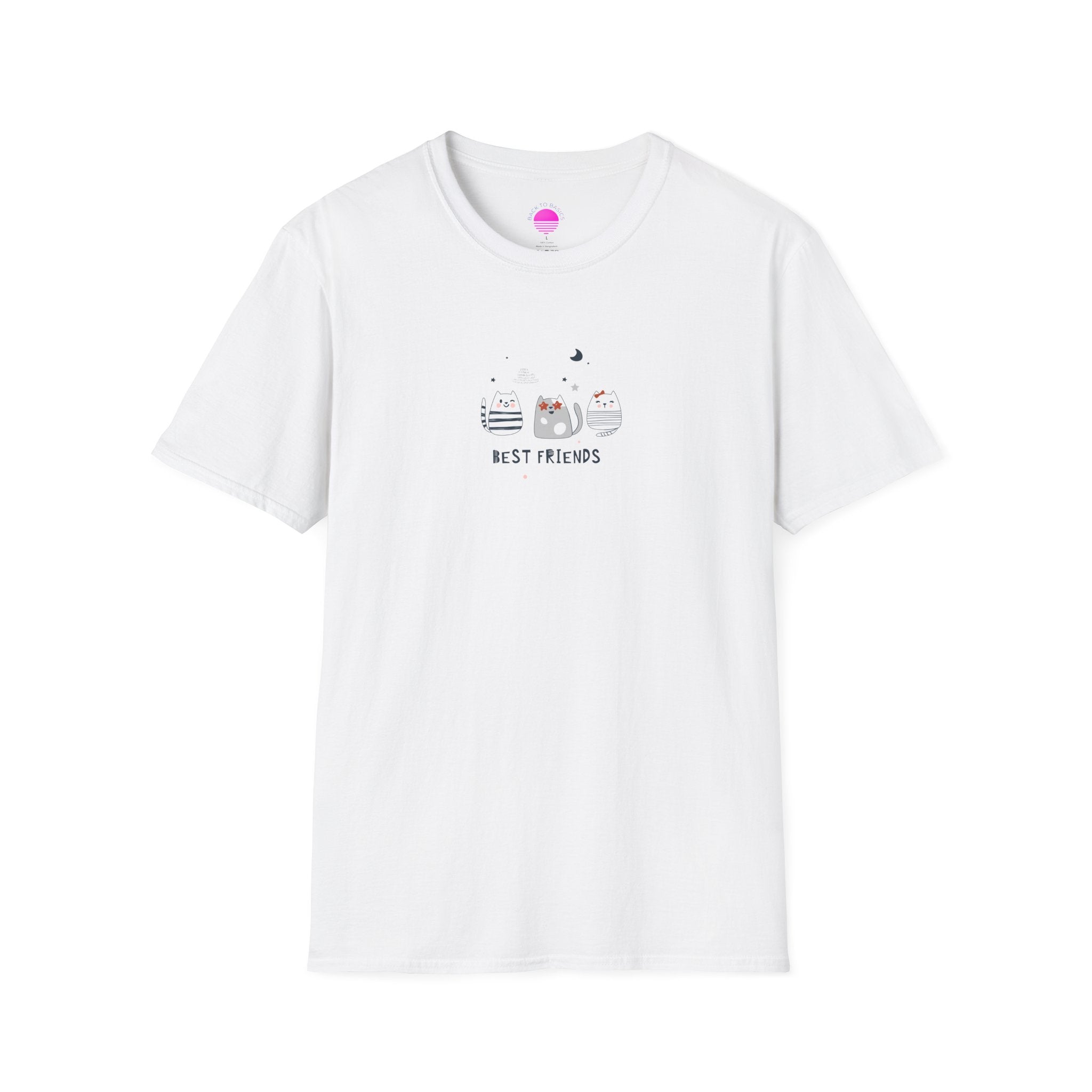 Cat Best Friends T-Shirt — Matching Cat Lover Tee