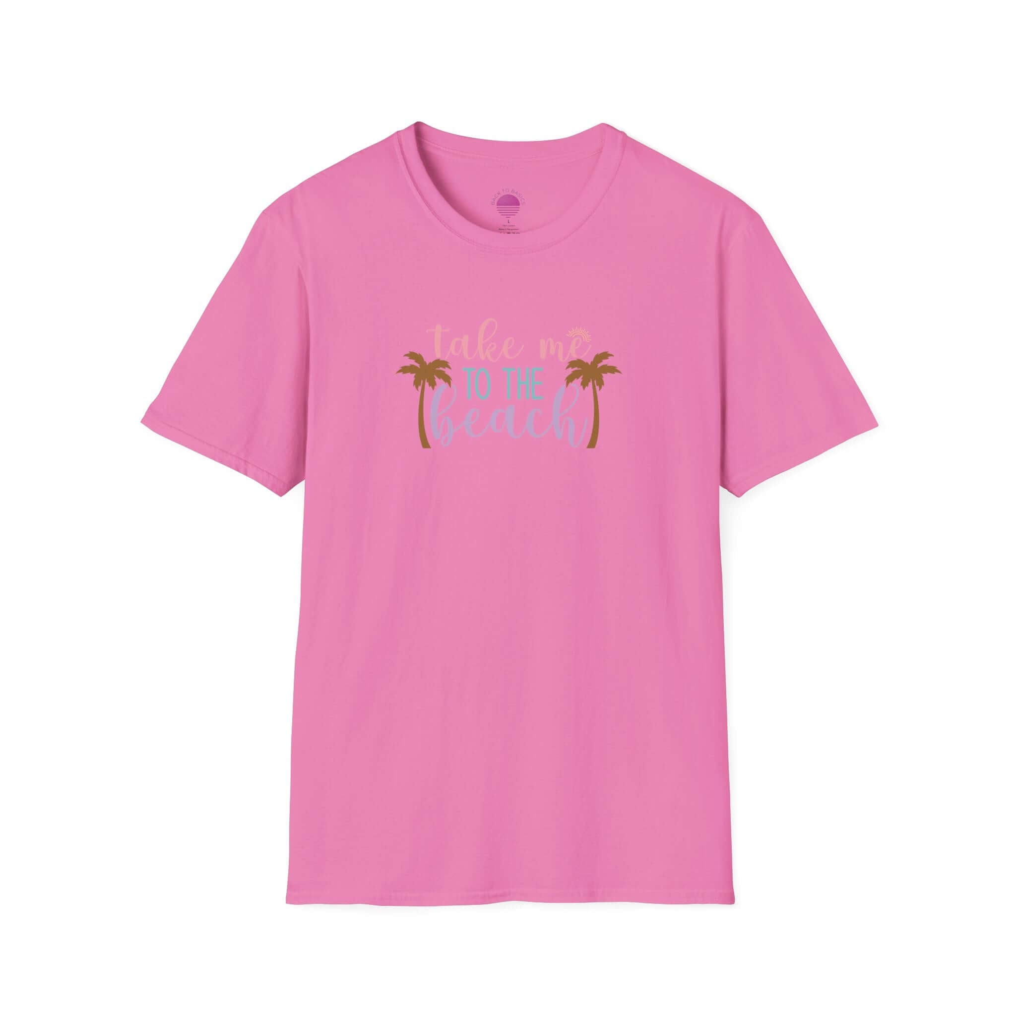 Take Me to the Beach Pastel Palm T-Shirt