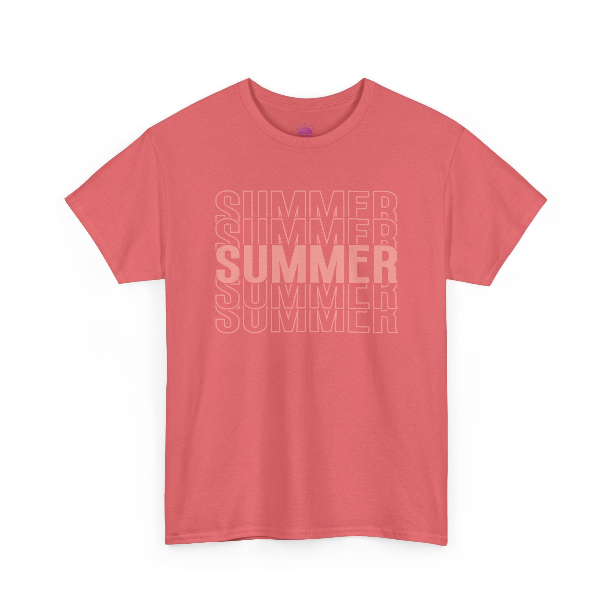 Pink "SUMMER" Graphic Tee — Summer Repeat