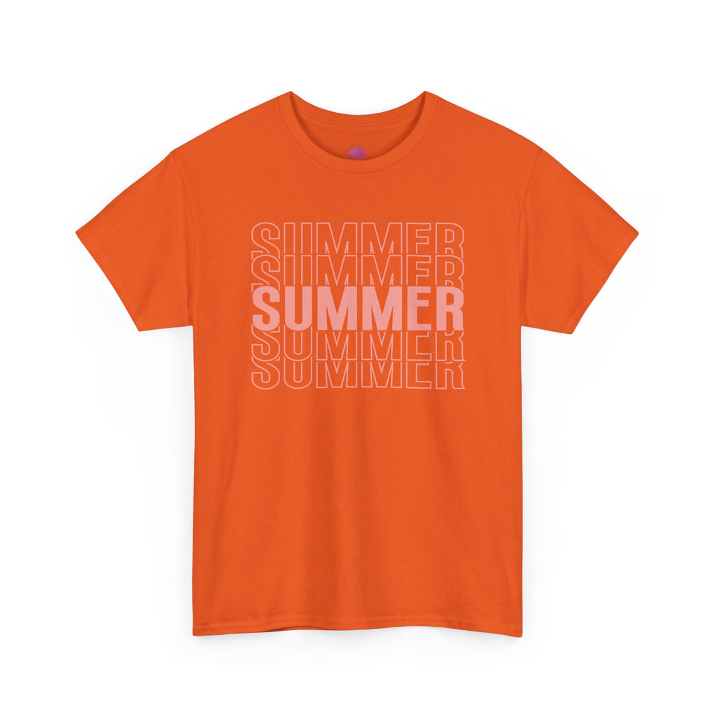Pink "SUMMER" Graphic Tee — Summer Repeat