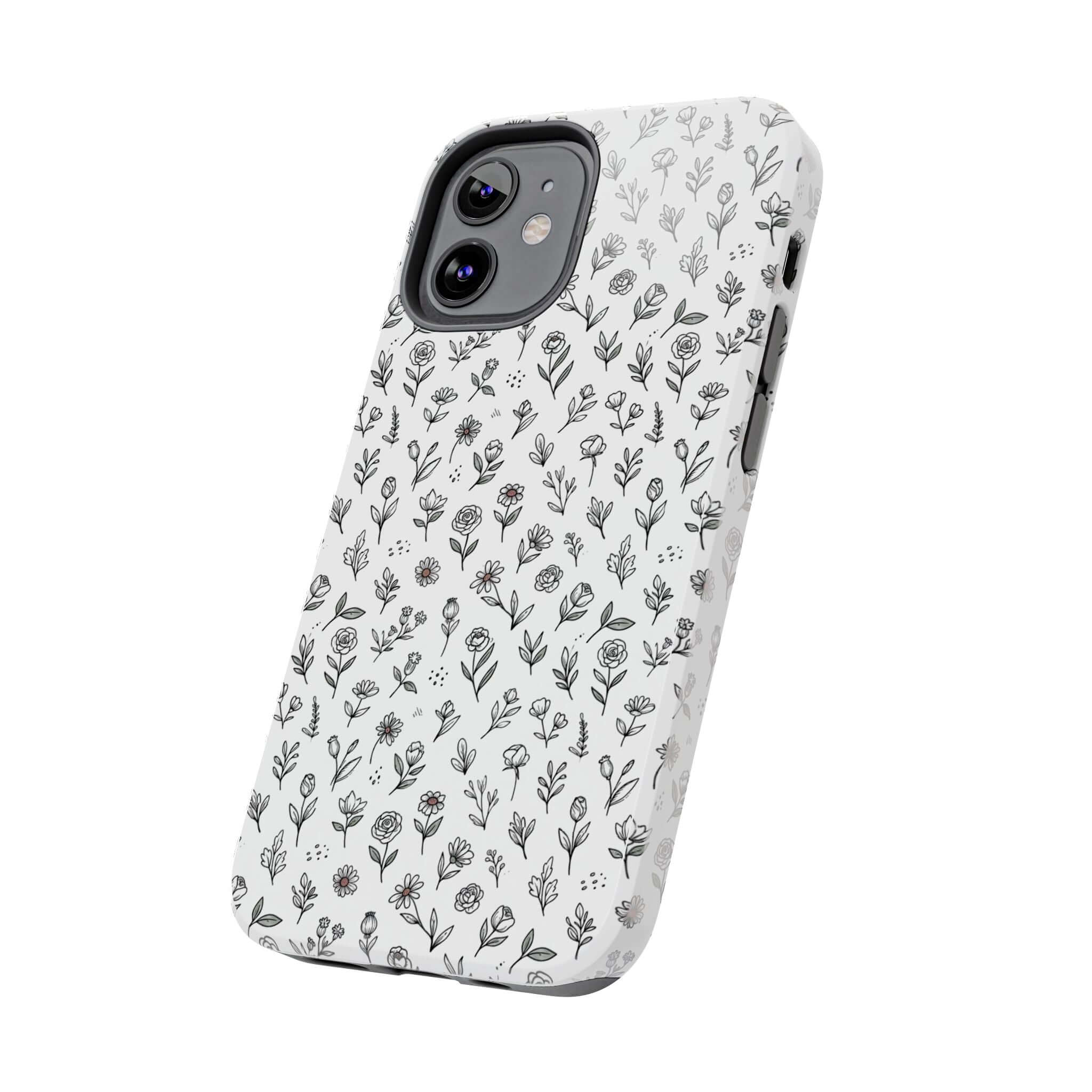 Floral Summer Vibe Phone Case — Tough Protective Floral All‑Over Print