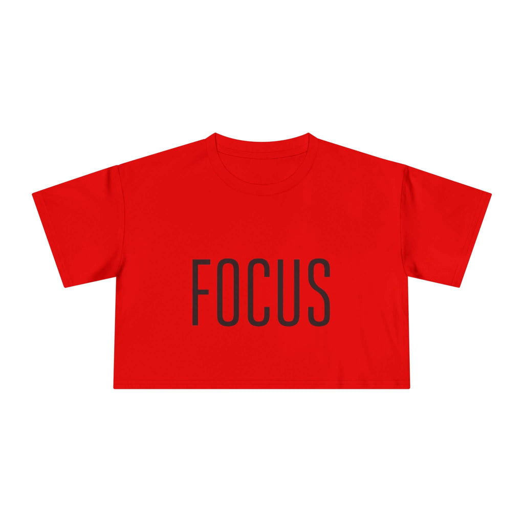 Women’s Motivational Crop Tee