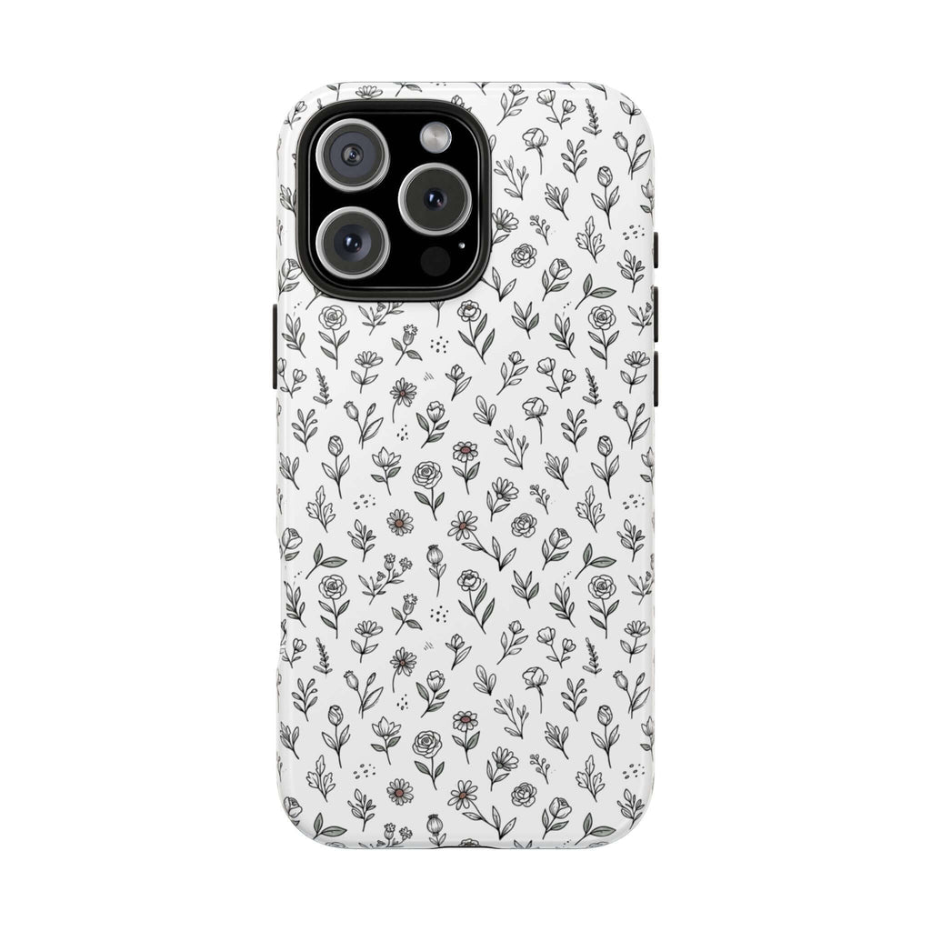 Floral Summer Vibe Phone Case — Tough Protective Floral All‑Over Print