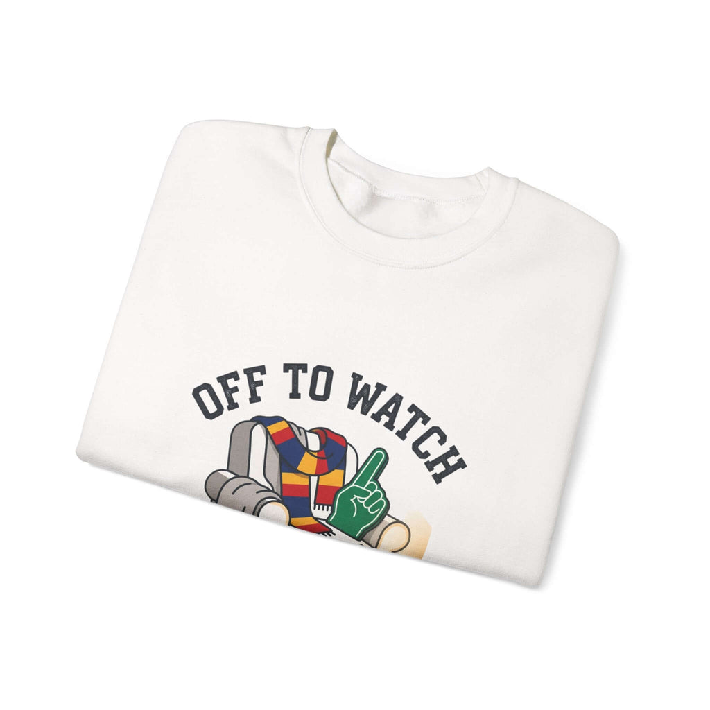 Off to Watch Crewneck Sweatshirt | Soccer Watch Party, Match-Day Outfit