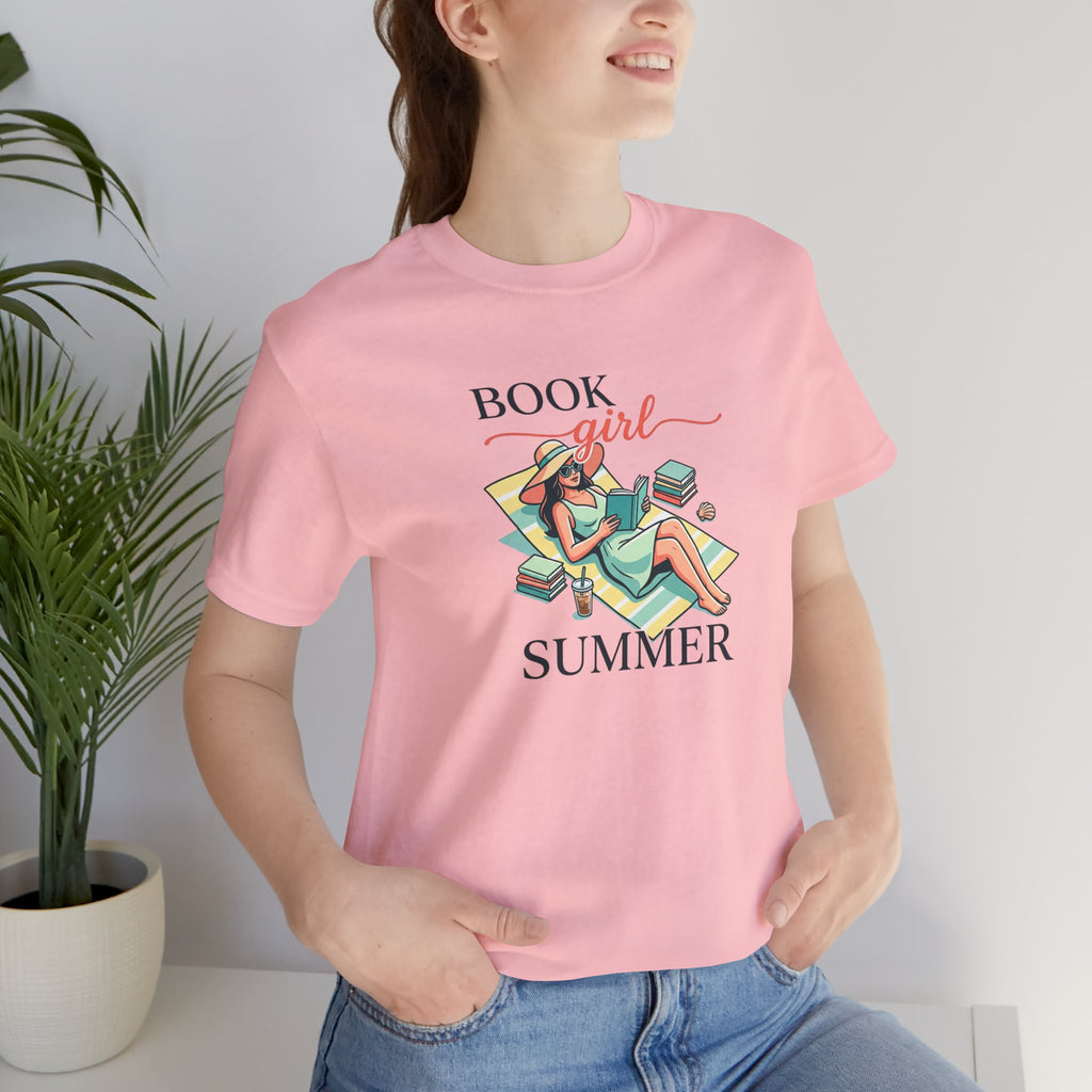 Book Girl Summer Tee | BookTok, bookish reading beach reads