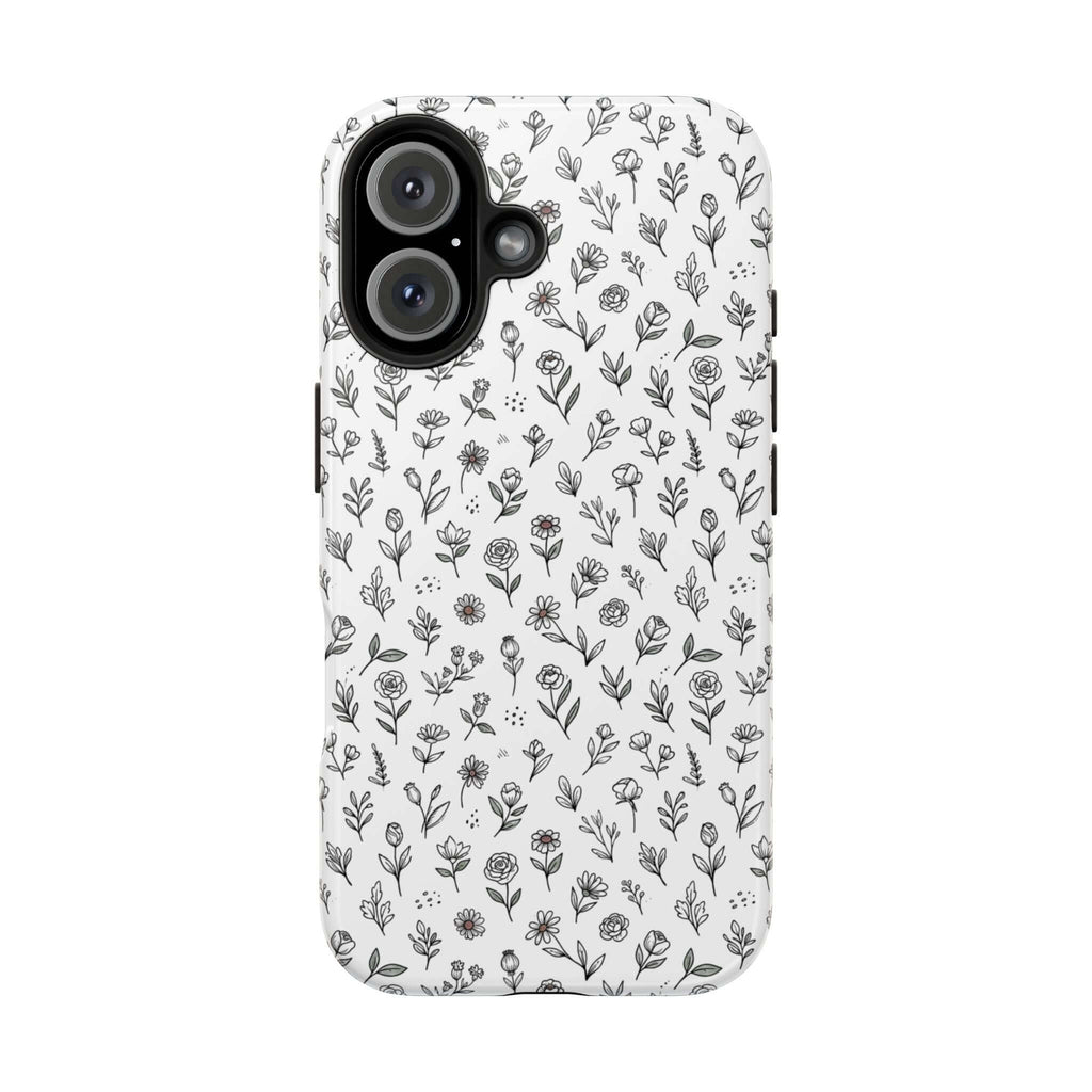 Floral Summer Vibe Phone Case — Tough Protective Floral All‑Over Print