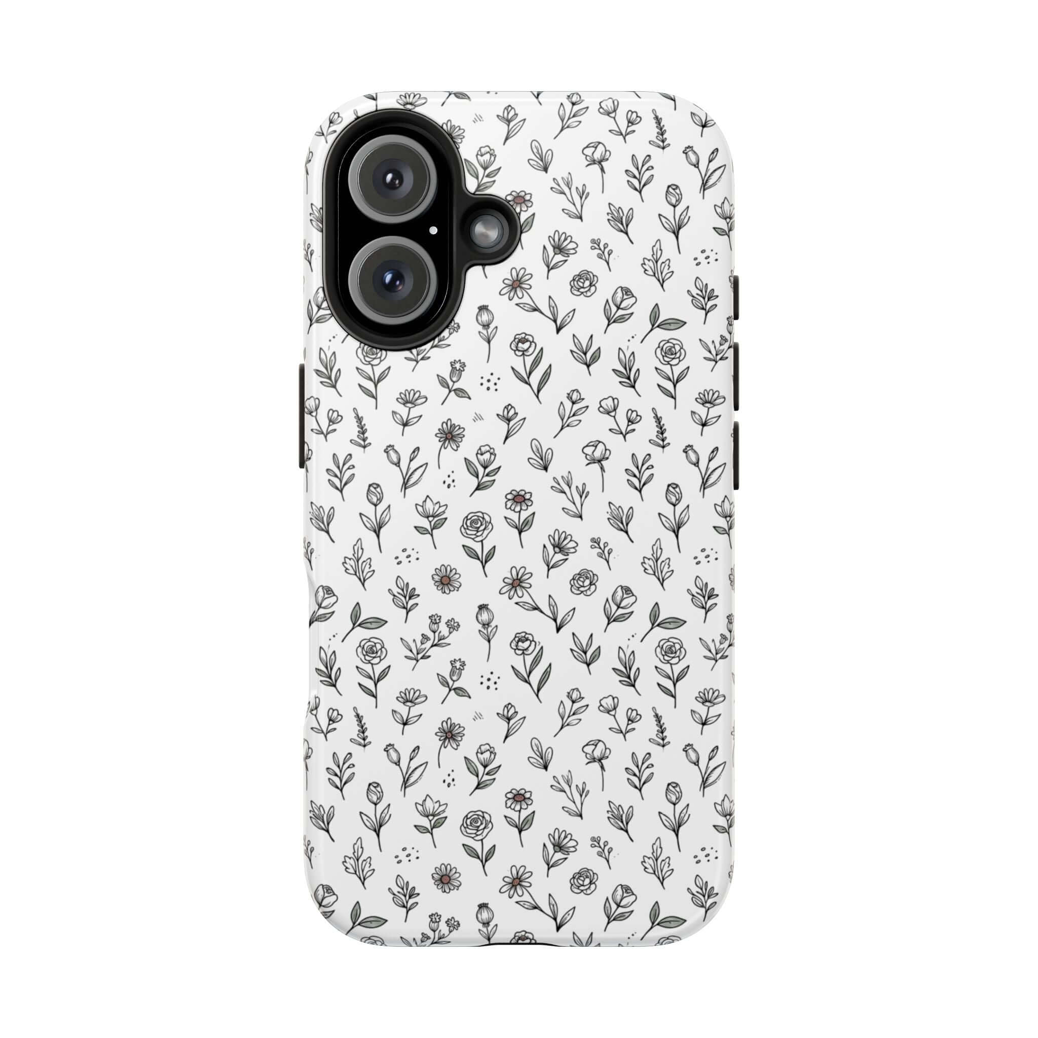 Floral Summer Vibe Phone Case — Tough Protective Floral All‑Over Print