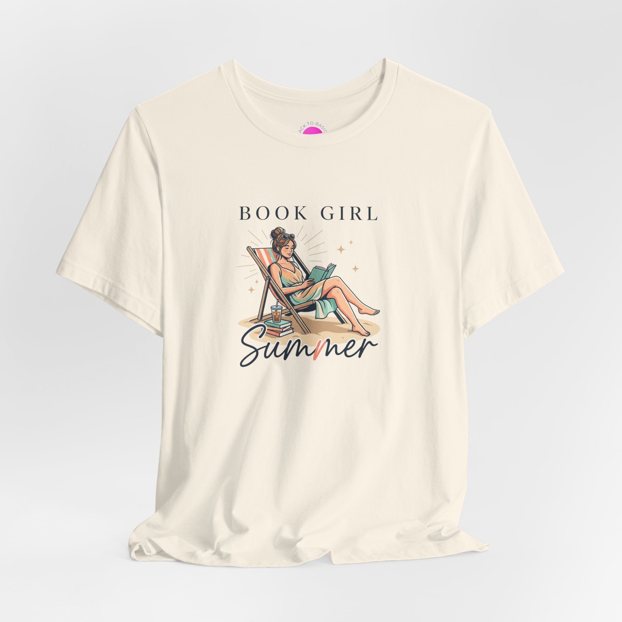 Book Girl Summer Tee | BookTok, beach reads, bookish summer aesthetic
