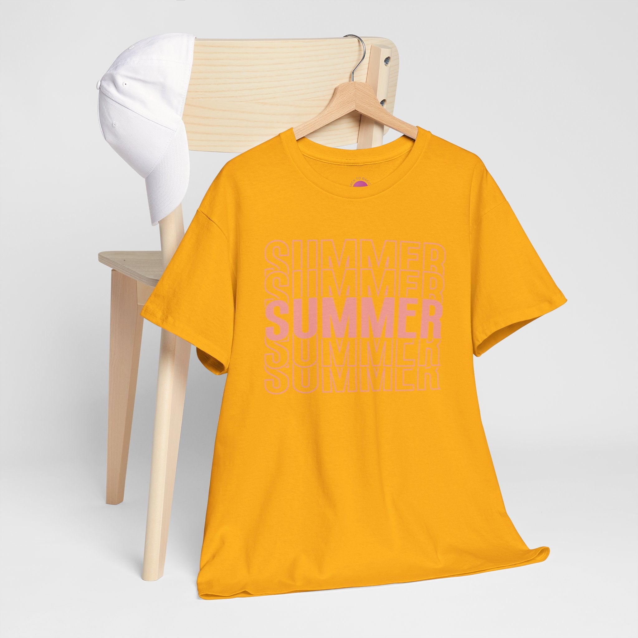 Pink "SUMMER" Graphic Tee — Summer Repeat
