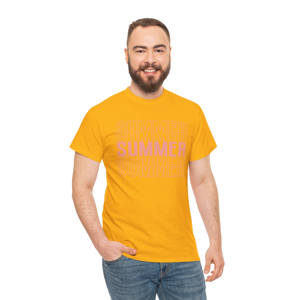 Pink "SUMMER" Graphic Tee — Summer Repeat