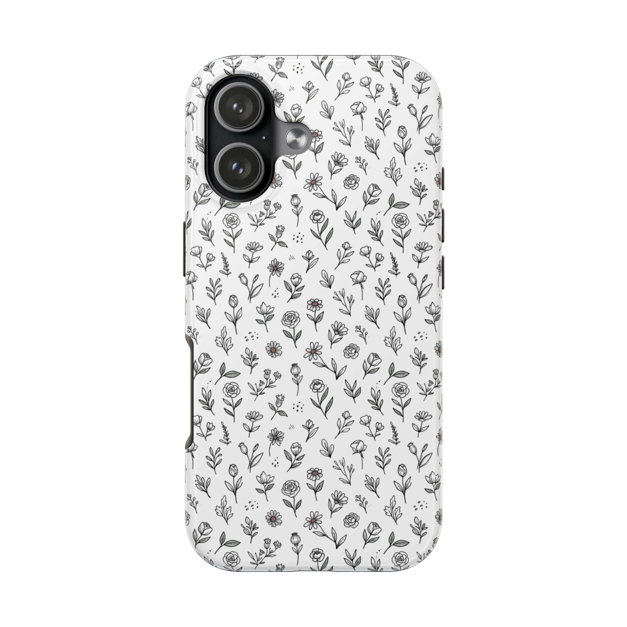 Floral Summer Vibe Phone Case — Tough Protective Floral All‑Over Print