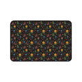 Floral Folk Art Desk Mat — Colorful Wildflower Pattern Mouse Pad